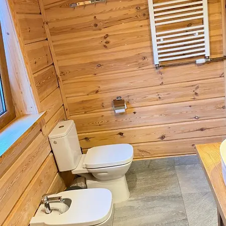 Tatil Evi Dom Mazurski Raj - 4 Sypialnie, Prywatny Pomost, Tradycyjna Balia, Sauna, Widok Na Jezioro